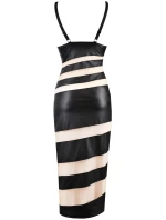 Dámské sexy šaty V-10879 Černá - Axami Dámské sexy šaty V-10879 Černá - Axami