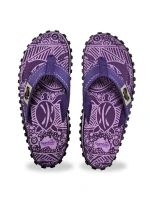 Žabky Gumbies Islander Unisex Purple Signature GU-FFISL151 žabky