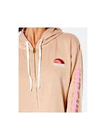 Mikina RIP CURL Wave Shapers Zip Through - béžová Mikina RIP CURL Wave Shapers Zip Through - béžová