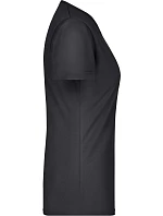 Daiber JN 972 Dámské vypasované tričko s výstřihem do V 02.0972 black Daiber JN 972 Dámské vypasované tričko s výstřihem do V 02.0972 black
