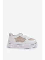 Dámské Tenisky Se Vzorem Bílé Fenarra