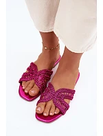 Dámské ploché fuchsiové Fariella