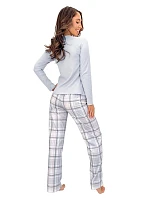 Pyžamo Donna Dani Long Grey, dlouhé rukávy, velikosti S–XL