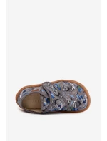 Dětské chlapecké pantofle na suchý zip Barefoot Surfer Froddo G1700438-7 šedé Dětské chlapecké pantofle na suchý zip Barefoot Surfer Froddo G1700438-7 šedé