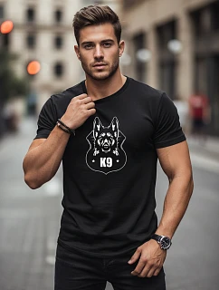 Pánské tričko s potiskem K9 NX082R
