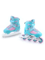 SMJ sport 2v1 Jr Lili nastavitelné kolečkové brusle SMJ sport 2v1 Jr Lili nastavitelné kolečkové brusle