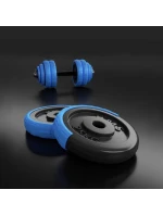 HMS SGG30 BAR sada závaží 2 v 1 (činka a činky) 30 kg