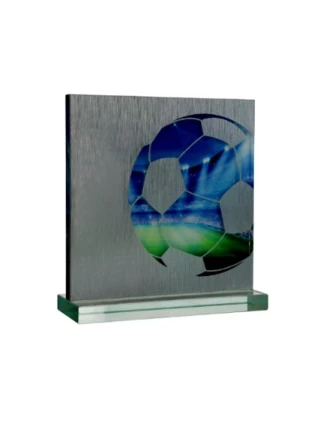 Skleněná trofej s pouzdrem