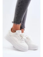 Dámská sportovní obuv na vysoké platformě bílá Bexley Dámská sportovní obuv na vysoké platformě bílá Bexley