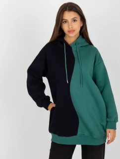 Mikina RV BL 8233.32X černá a zelená