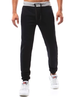 Pánské černé tepláky FashionStreet UX2213