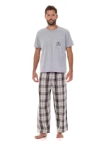 Pánské pyžamo L&L 2473 Ben cr/r M-3XL