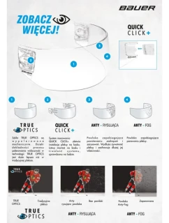 Rovná čepel Bauer Pro