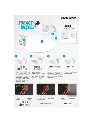 Rovná čepel Bauer Pro Rovná čepel Bauer Pro