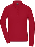 Daiber JN 1841 Dámské pracovní piqué polo s dlouhým rukávem 02.1841 red Daiber JN 1841 Dámské pracovní piqué polo s dlouhým rukávem 02.1841 red