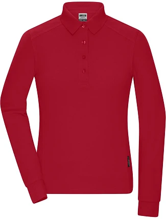 Daiber JN 1841 Dámské pracovní piqué polo s dlouhým rukávem 02.1841 red Daiber JN 1841 Dámské pracovní piqué polo s dlouhým rukávem 02.1841 red