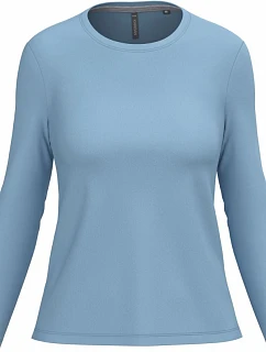 Kariban K 383 Dámské tričko s dlouhým rukávem 20.K383 sky blue