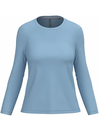 Kariban K 383 Dámské tričko s dlouhým rukávem 20.K383 sky blue Kariban K 383 Dámské tričko s dlouhým rukávem 20.K383 sky blue