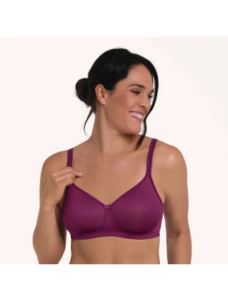 Tonya chirurgická podprsenka s pěnovou výztuží 5706X purple wine - Anita Care