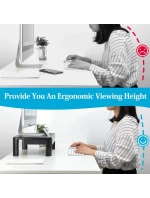 STOLNÍ STOJAN NA MONITOR TECHLY S NASTAVENÍM VÝŠKY