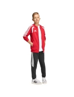 Dětská mikina adidas Tiro 26 League se zipem Červená KF9101