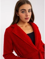 Kabát TW CZ BI 5220.63 tmavě červená