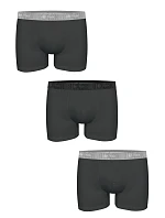 Pánské boxerky John Frank JF3BBLK02 3Pack 