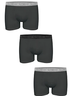 Pánské boxerky John Frank JF3BBLK02 3Pack