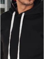 Pánská mikina s kapucí černá FashionStreet BX5940