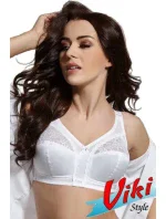 Dámská podprsenka 577 bílá plus - VIKI Dámská podprsenka 577 bílá plus - VIKI