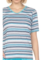 Dámské pyžamo 654 turquise - REGINA