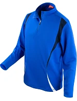 Spiro S 178X Tréninkový top s "1/4" zip s dlouhým rukávem 29.178X royal/navy/white Spiro S 178X Tréninkový top s "1/4" zip s dlouhým rukávem 29.178X royal/navy/white