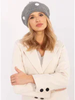 Čepice AT CZ CHA1133.38 šedá