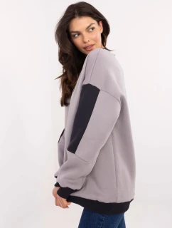 Mikina EM BL 983.10X světle šedá