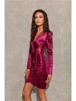 Večerní šaty SUK0441 fialové - Roco Fashion