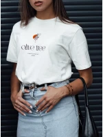 Dámské tričko OLIVE TREE ecru FashionStreet RY2643