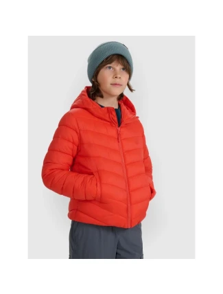 Chlapecká péřová bunda se syntetickou výplní 4F 4FJRAW25TDJAM0819-62S dětská bunda