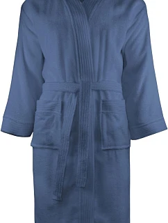 The One Towelling Bathrobe Župan 48.1011 faded denim