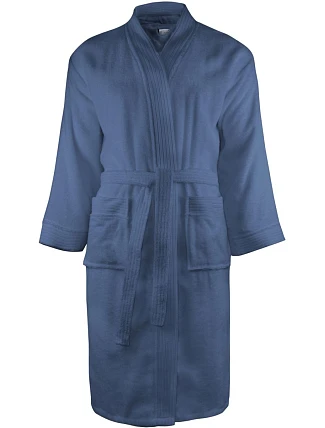 The One Towelling Bathrobe Župan 48.1011 faded denim The One Towelling Bathrobe Župan 48.1011 faded denim