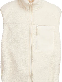 Build your Brand BY 407 Unisex fleeceová vesta "Bonded Sherpa" 56.0407 white sand