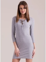 Šaty CZ SK 1410.52 šedá