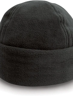 Result Headwear RC 141X Fleecová čepice s širokou manžetou 28.141X black