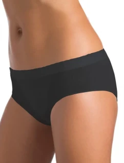 Dámské kalhotky bezešvé Setificato Daily midi Černá - Intimidea