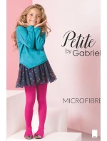 Dětské punčocháče 740 Microfibra white - GABRIELLA Dětské punčocháče 740 Microfibra white - GABRIELLA