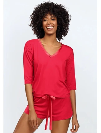 Dámský komplet Edith Červený - DKaren Dámský komplet Edith Červený - DKaren