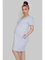Těhotenská a kojící noční košile MAMA DRESS Těhotenská a kojící noční košile MAMA DRESS