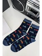 Pánské 3/4 barevné ponožky na motorku 1153.050