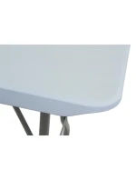 SKLÁDACÍ STOLEK V KABELU 180x70 cm MAX.100 kg BÍLÝ