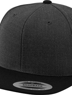 Flexfit 6089M 6 panelová Snapback kšiltovka 55.6089 charcoal/black