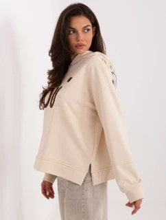 IT BL mikina H2314.26 světle béžová